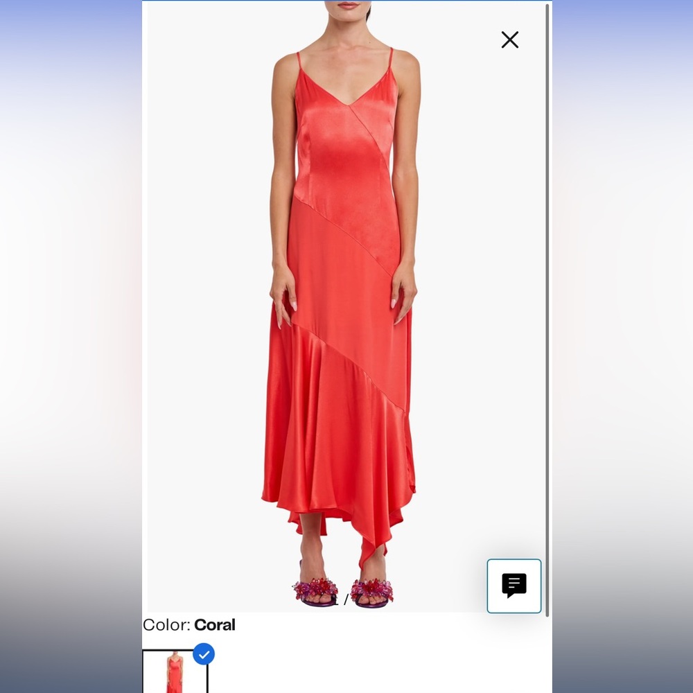Monika Satin Slipdress